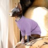 PUMYPOREITY Cat Clothes, Stretchy Cat Shirt, Cat Sweater with Sleeves,