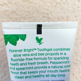 Forever Living 3 x Forever Living Bright Toothgel With Aloe Vera Fluoride-Free 4.6oz Exp 2027