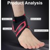 SHEKINI Foot Bandages Support Ankle Brace for Plantar Fasciitis 1
