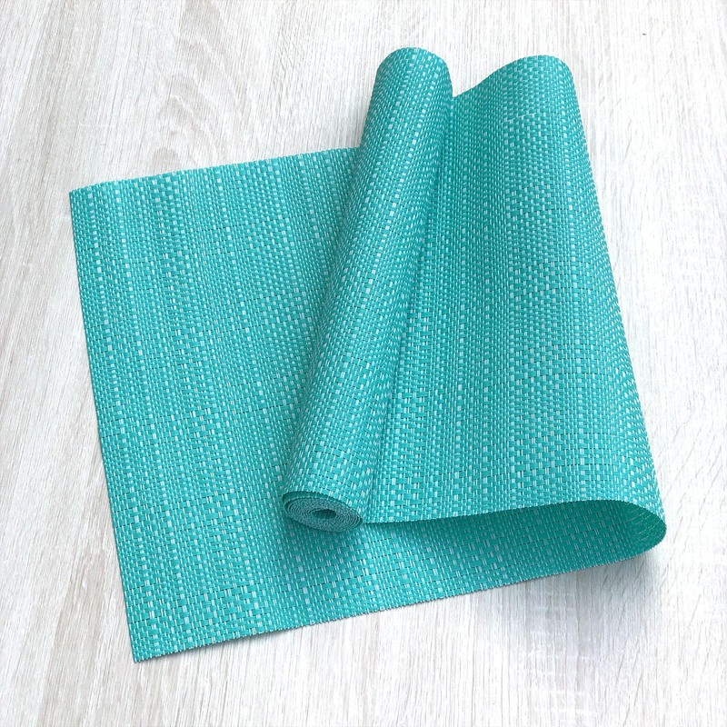 CAIT CHAPMAN HOME COLLECTION Texture Design Woven PVC Rectangular Heat