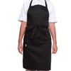 Mirabella Health & Beauty Plain Unisex Chefs Bib Apron Americano
