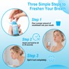 Kocpudu Travel-Sized Mouthwash Bulk, Mint Flavor (10-Pack)