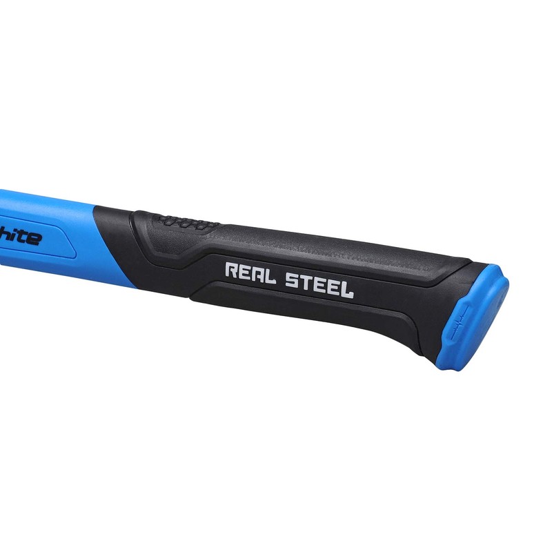 Real Steel 0501 jacketed Grafito martillo de carpintero curvado, 16
