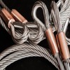 PATIKIL Pack of 6 Copper Wire Rope Crimping Loop Sleeve