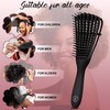 IamBelle Detangle Hair Brush with hair accessories for women- Easy