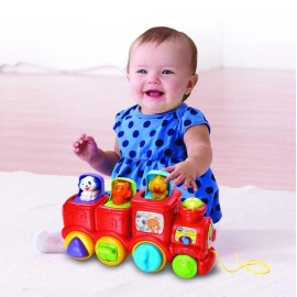VTech, Roll and Surprise Animal Train, Learning Toy, Train Toy