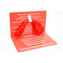 Seven-first 10 pcs Original Kabbalah Red String Protection Bracelet from Evil Eye Blessed in Israel