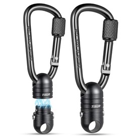 TISUR Llavero magnético de liberación rápida, mosquetón magnético, soporte para llaves, anillos desmontables para llaves de coche, accesorios organiza