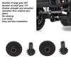 RC Car Gear Axle Differential Gear, Remote Controlled Front and