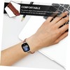 LABRIMP 1pc Leather Replacement Watch Band Compatible Tapered Genuine Cowhide