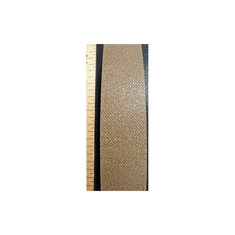 Teak Polyester edgebanding 1" x 120" with preglued hot melt