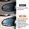 OWITAT Heated Mirror Glass Compatible with Toyota Camry 2012-2017/Avalon 2013-2018,Left