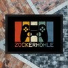 Zockhöhle Door Mat XL in 40 x 60 cm in