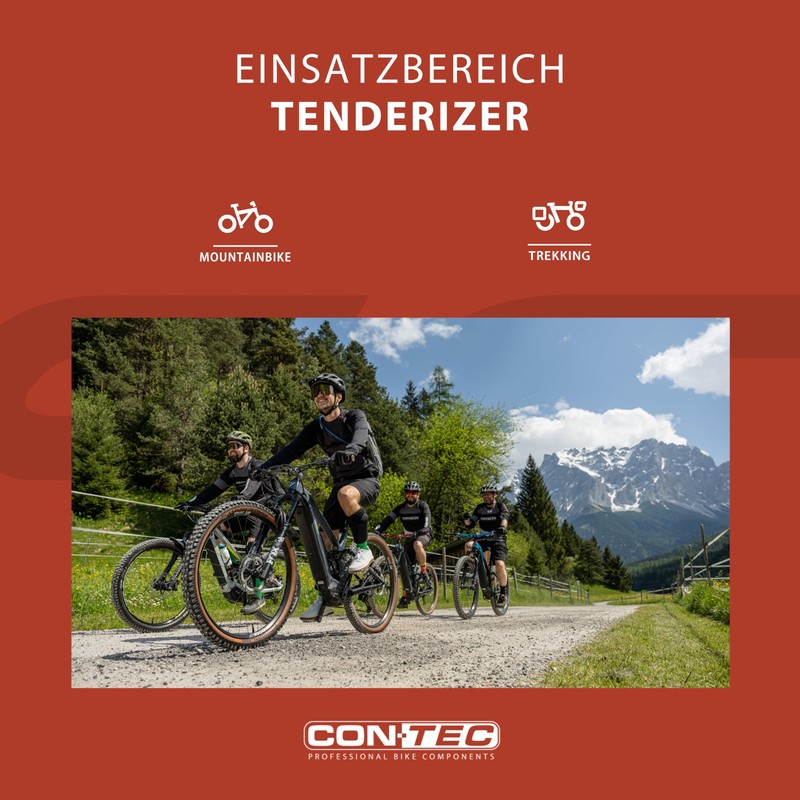 CONTEC Bicycle Pedal Tenderizer, Nylon Body, MTB Pedal, Platform Pedals,
