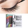 10 Pairs Magnetic Lashes Set Durable Reusable Chemical Fiber Attractive
