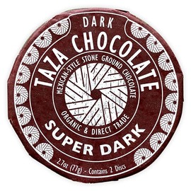 Taza Chocolate Organic Mexicano Disc 85% Dark Chocolate, Super Dark, 2.75 Ounce (12 Count), Vegan