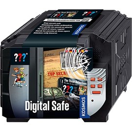 Thames & Kosmos - The Three Detectives ??? Digital Safe â Educational Science Kit â Protect your Pieces of Evidence and Secrets â Fun for Kids, Ages 8+, 7617004