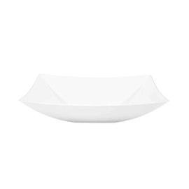 Plastic Serving Bowl - 64 oz | Pearl Rectangles | Pack of 1