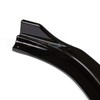 EZAUTO WRAP 3PCS Gloss Black Front Bumper Lip Body Kit