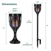 Techko Solar Zapper Torch with 360º Easy-Clean Brush - Outdoor