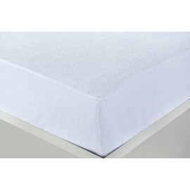 Sapphire Collection® Mattress Protector Waterproof and Breathable Non Noisy Terry Towel Fitted Sheet Mattress Pad Protector Topper Cover Anti Allergy Bed Cover (4ft Small Double (122 x 190 + 30cm)