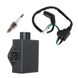 Golf Cart Parts & Accessories CDI Box Ignition Coil & Spark Plug For Polaris Hawkeye 300 4X4 2007 3089978 Mod-G33S-2143