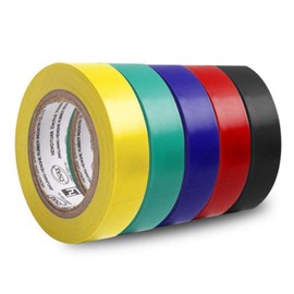Color Wear-Resistant Lead-Free Electrical Insulation Electrical Tape PVC Fame Retardant Strong Electrical Tape 11 Meters