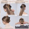 8 Pinzas Grandes para Cabello,Pinzas para Cabello Mate,Multicolor