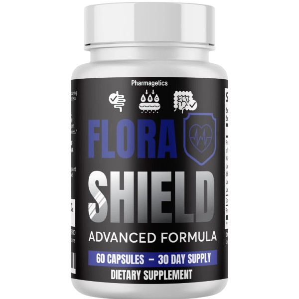 pharmagetics Flora Shield Advanced Formula For Gut Health & Digestion