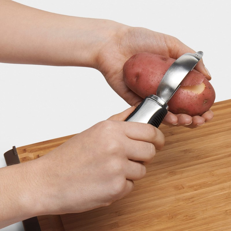 OXO Good Grips Steel Swivel Peeler, 1 ea, (50081)