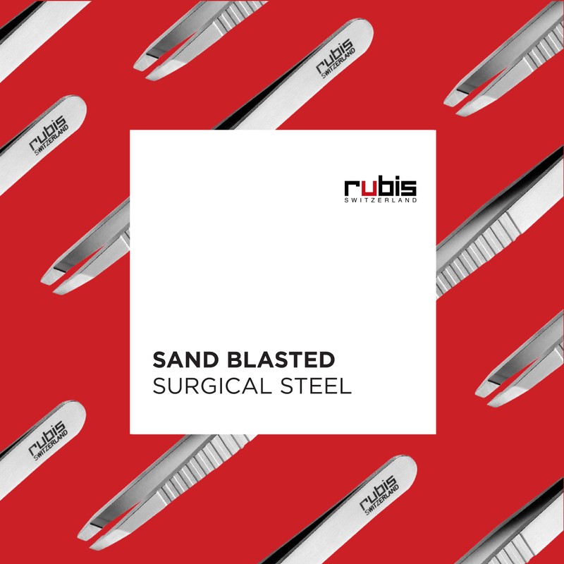 Rubis Classic Tweezer Pro Grip, 1K102PG,Rubis Switzerland Swiss Made World