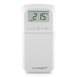 Homematic IP Compact Plus Smart Home Radiator Thermostat, Digital Heater Thermostat, Saves Heating Costs, Easy Installation, Energy Saving, 157681A0, White