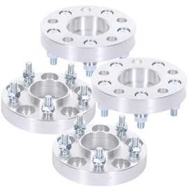 SCITOO 4Pcs 5x4.5 Wheel Spacers 1 inch Thread Pitch 12x1.25 Hub Bore 66.1mm 5 Lug Wheel Spacers Fit for QX55 QX50 Q60 Q50 QX70 QX60 Q70L Q70 Q40 M56 M37 JX35 G37 FX50 FX37 EX37 G25