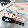 New Character Foldable Mini Portable Massage Comb with Cute Patch Design for Students NO.1 15ea