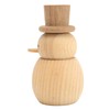Wood Aromatherapy Diffuser Snowman Shape Portable Waterless Fireless Essential Oil