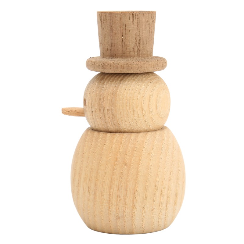 Wood Aromatherapy Diffuser Snowman Shape Portable Waterless Fireless Essential Oil