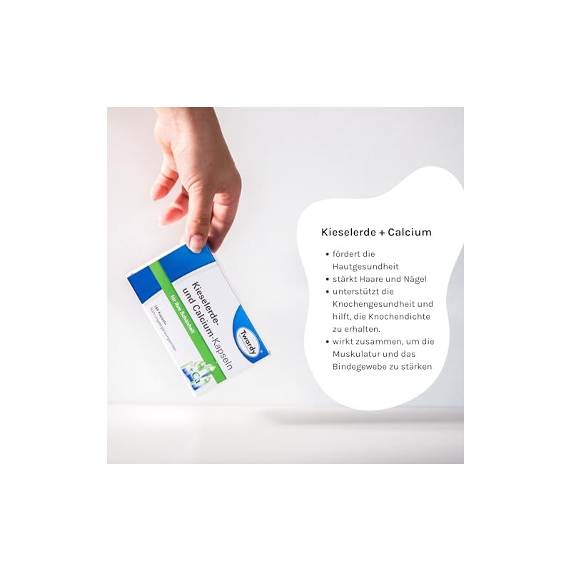 Astrid Twardy Silica & Calcium Capsules - Supports Connective and