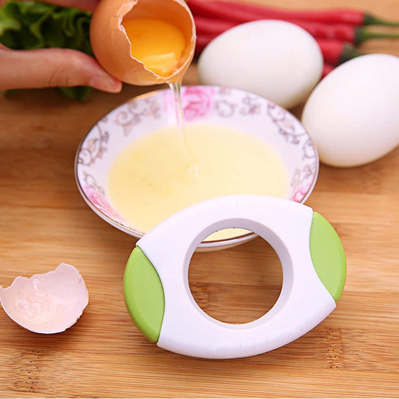 Yellow Egg Shell Opener Egg Topper Cutter Egg Cracker Separator
