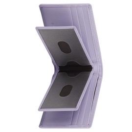 VISOUL 12 Card Slots, Pass Case, License Holder, Card Case, License Case, Cowhide Leather, Card Case, Regular Case, Men's, Women's, Italian Leather Mini Wallet, Thin Card Case, Lightweight Case, Pass