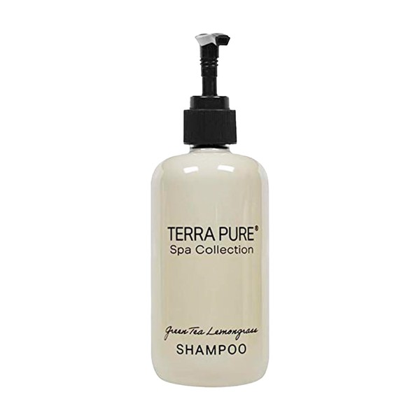 Terra Pure Shampoo | Spa Collection | Hotel Amenities in Pump Bottle | 10.14 oz. / 300 ml (Single Bottle)