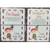 UNIQUEPGIFTS Elf Accessories Props, Elf Arrival, Elf Goodbye, Elf Wish