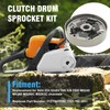 SYOWADA 325-7 Clutch Drum Sprocket Kit, Replacement for Stihl 024