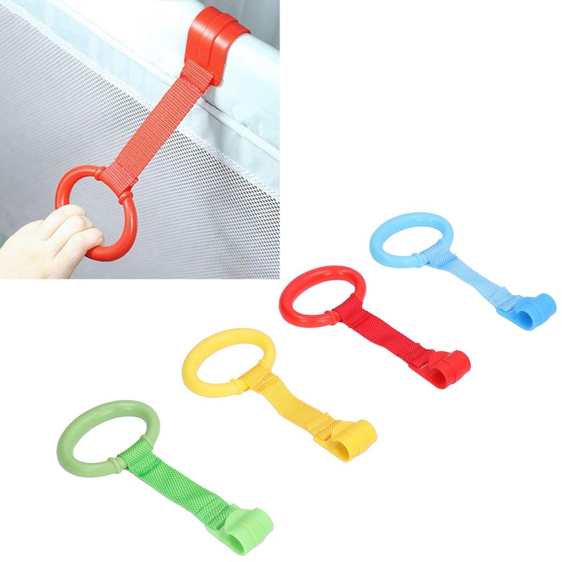 Yosoo Baby Pull Up Rings, 4pcs Baby Pull Up Rings