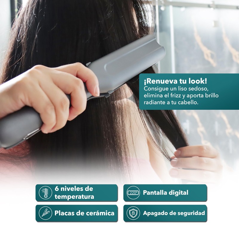 RCA Plancha Alaciadora con Tecnología Iónica RC-P51