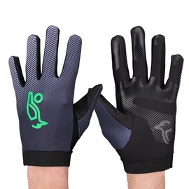 Kookaburra Nitrogen Hockey Gloves – Full-Finger Grip, Lightweight Pair, Black (Medium)