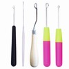 HAMIYELL Pack of 5 Different Sizes Latch Hook Crochet Needle
