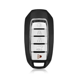 Keylessbest Replacement for 2019 2020 2021 2022 2023 Infiniti QX60 SUV Key Fob Remote Control KR5TXN7 5 Buttons 4A 434MHz