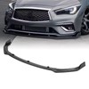 JTFF Front Bumper Spoiler Lip Compatible with 2018-2025 Infiniti Q50
