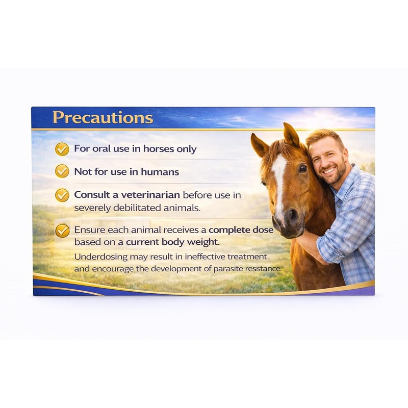 IverGuard Horse Paste 1.87%: Apple-Flavored Horse Paste, Up to 3086lbs,