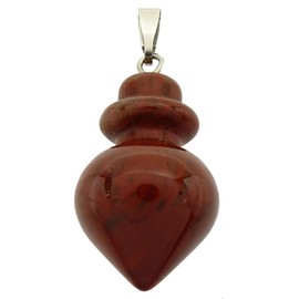Harmonize Jasper Stone Calabash Pendant Karnak Egyptian Locket Reiki Healing Crystal Spiritual Energy